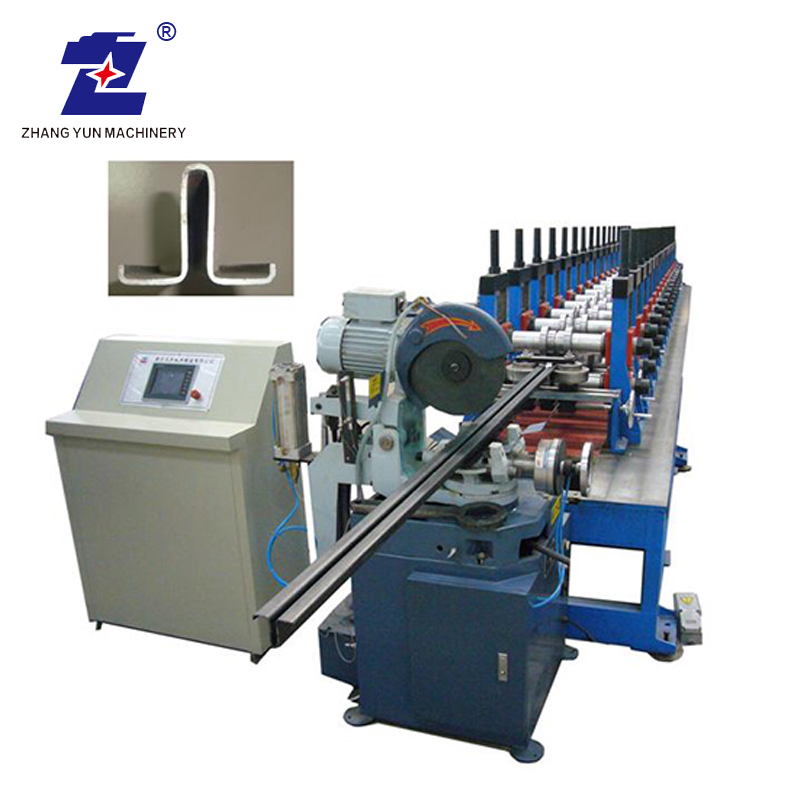 Macchine per la produzione di guide di profilo in acciaio professionale ad alta frequenza di tipo T di vendita calda